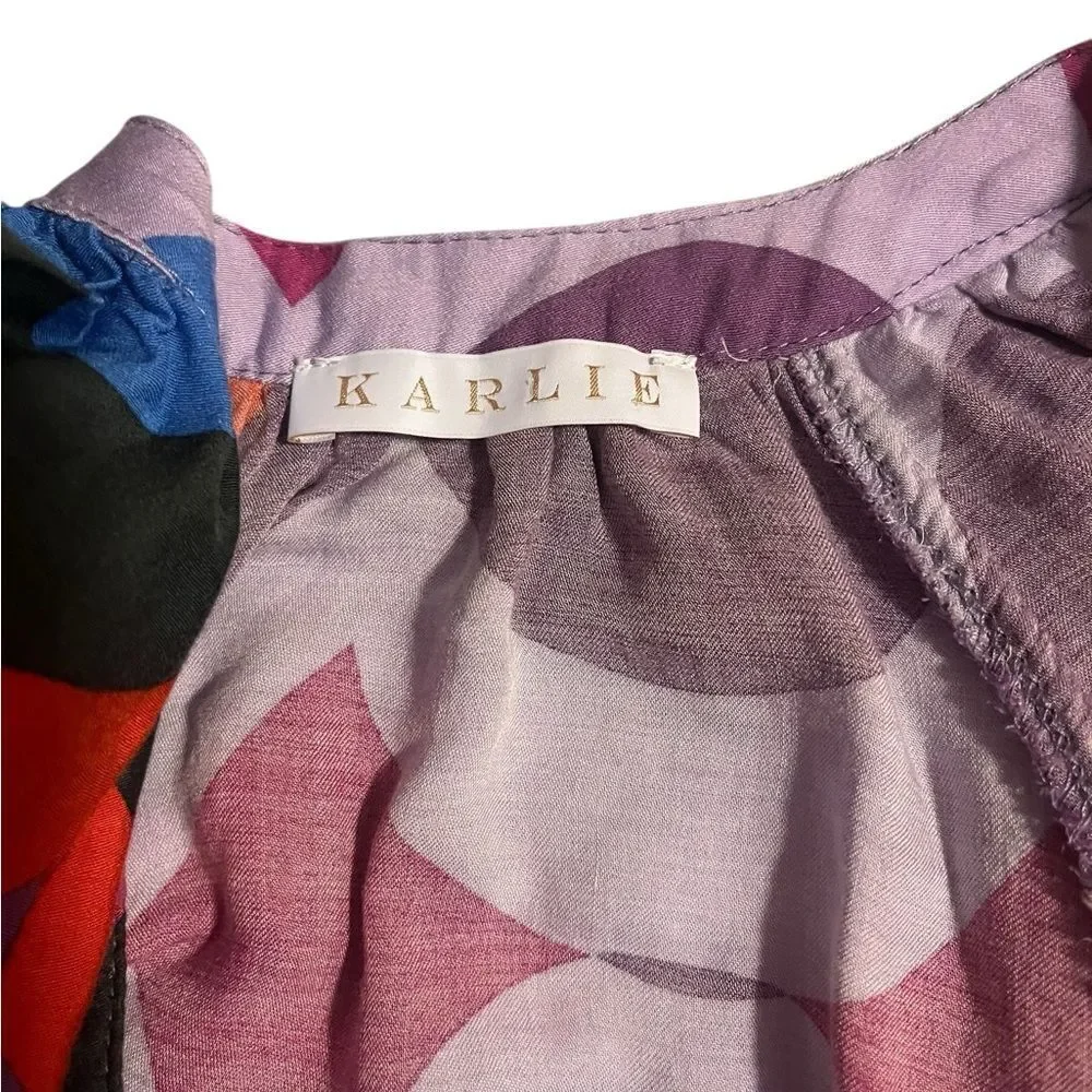 Karlie Colorful Blouse
